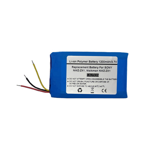 Replacement Battery for Sony NWZ-ZX1,Walkman NWZ-ZX1