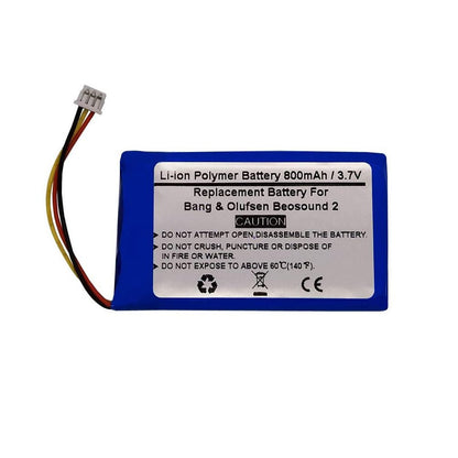 STARNOVO 800mAh 3.7V Replacement Battery for Bang & Olufsen Beosound 2, PA-BO12 - STARNOVO