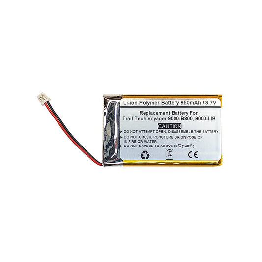 STARNOVO 950mAh 3.7V Replacement Battery for Trail Tech Voyager 9000-B800, 9000-LIB - STARNOVO